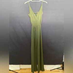 Wide leg pant romper